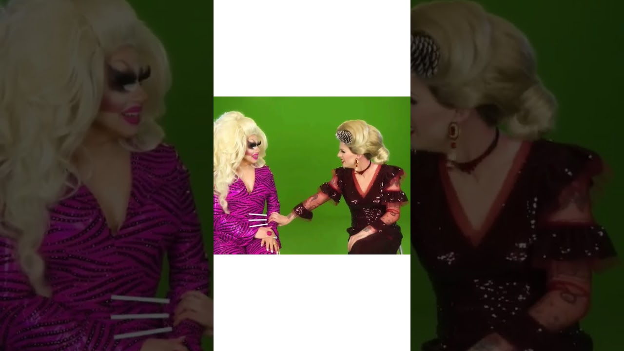 trixie singing change your costume Mimi change it around #rupaulsdragrace #katya #trixiemattel #gay