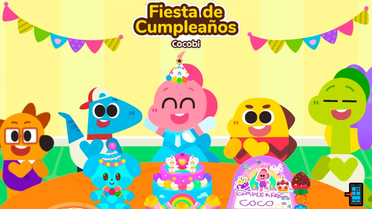 📲 Hacemos una Gran Fiesta de CUMPLEAÑOS 🥳 COCOBI APP