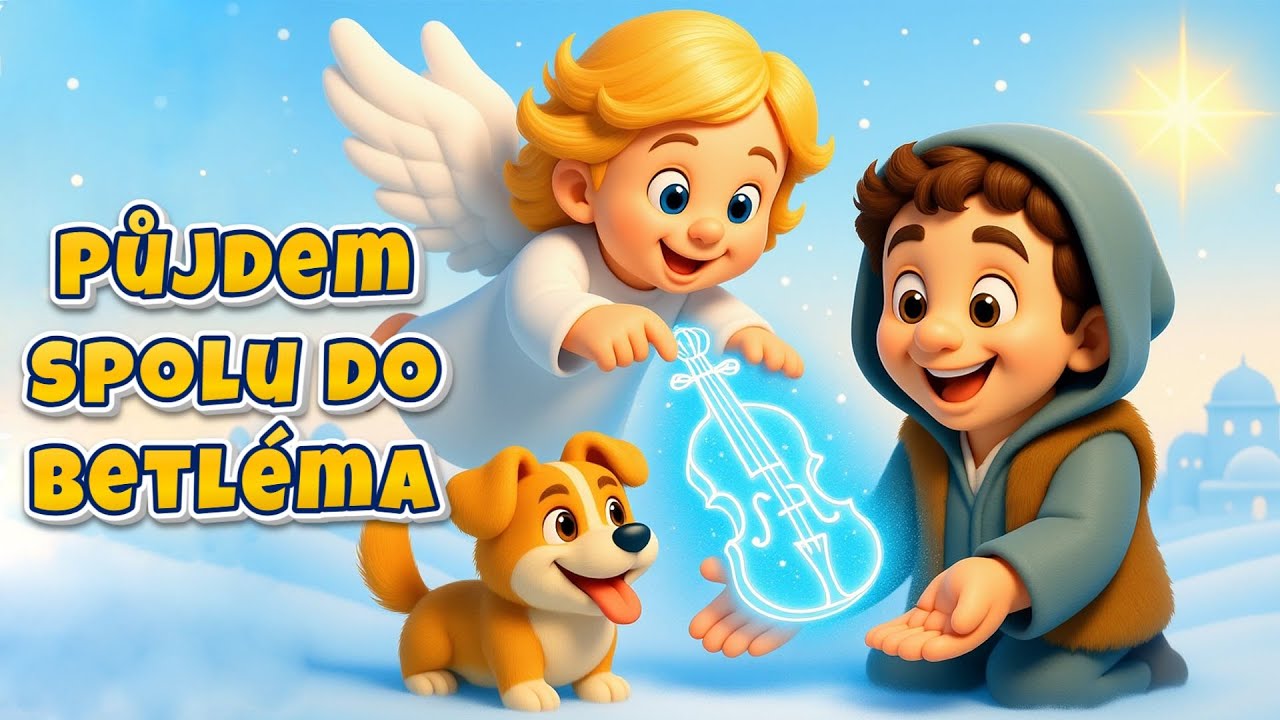 Půjdem spolu do Betléma 🎄 | Česká vánoční koleda pro děti