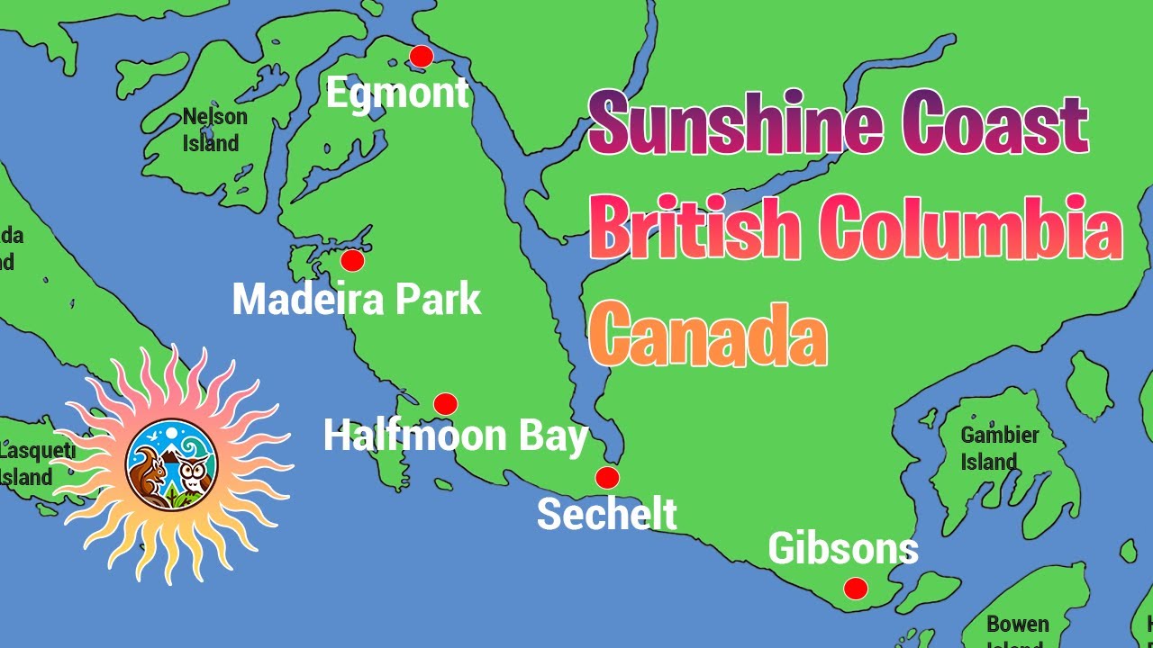 ROO ROO on the road!  Visiting the Sunshine Coast of British Columbia