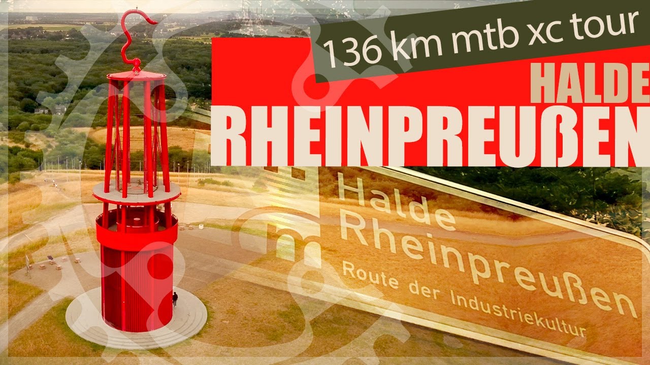 Halde Rheinpreußen - 136 Km MTB Tagestour