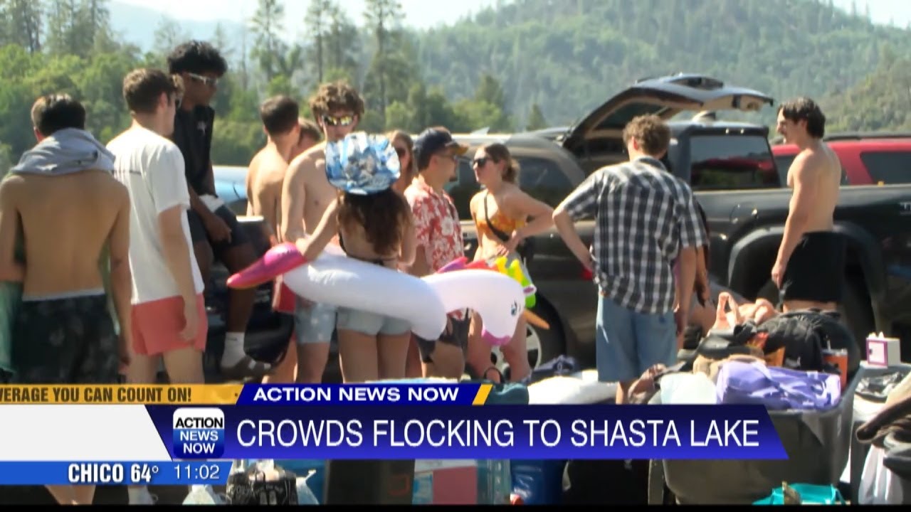 Mother's Day weekend draws thousands to Shasta Lake
