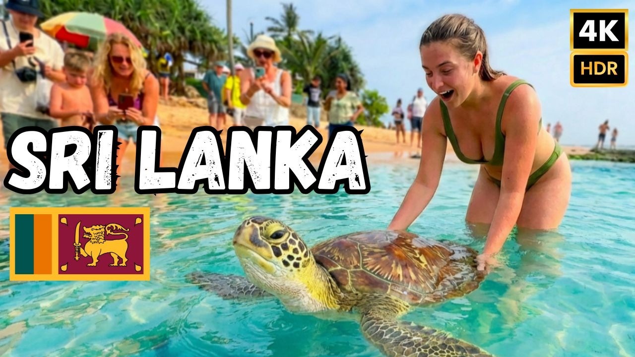 [4K HDR] Hikkaduwa, Sri Lanka 2026 | Walking tour &mdash; Hikkaduwa Beach, Turtle Beach, Walking Street