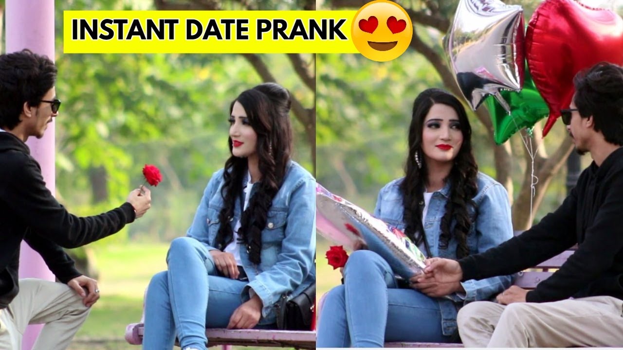 Instant Date Prank on Cute Girl