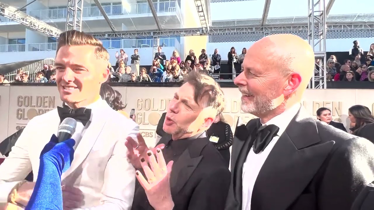 'Fellow Travelers' producers on the 2024 Golden Globes red carpet