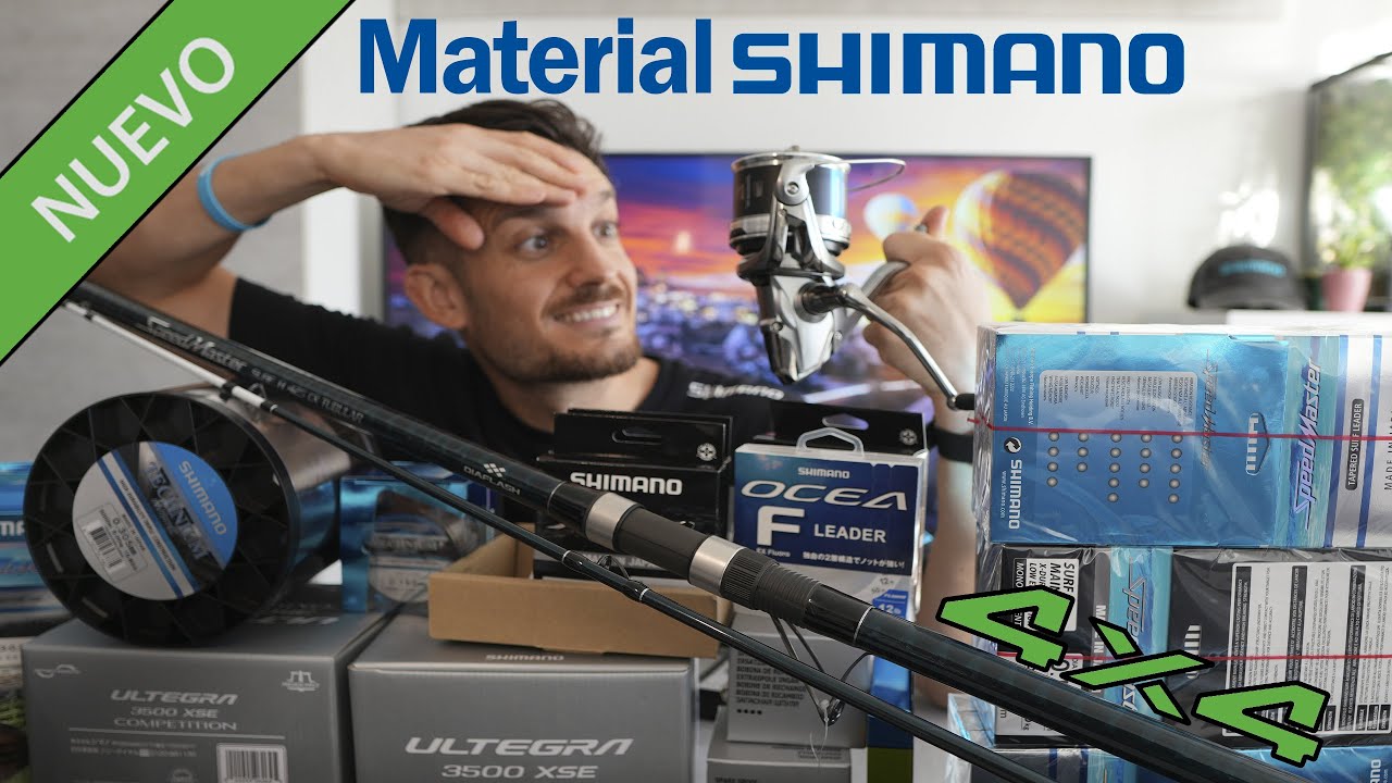 Nuevo equipazo 4x4💪 de pesca Shimano (Surfcasting, Surfkayak, Espigones y Temporal) 🎣