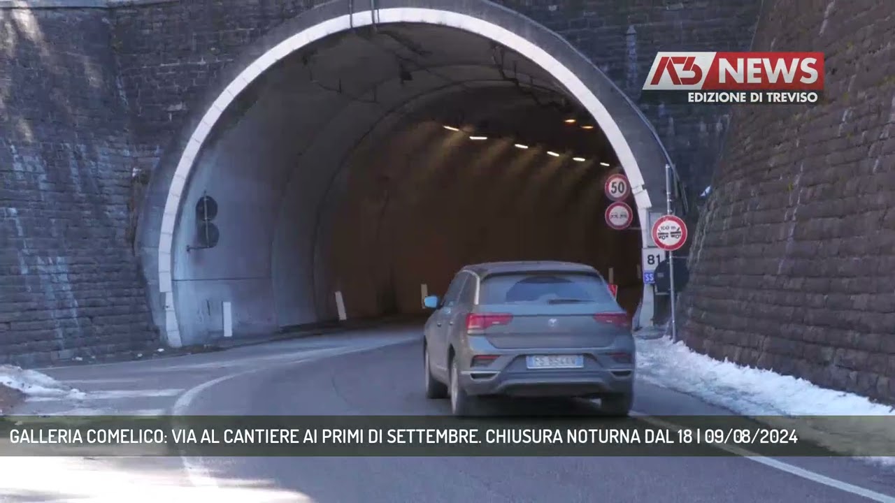 GALLERIA COMELICO: VIA AL CANTIERE AI PRIMI DI SETTEMBRE. CHIUSURA NOTURNA DAL 18 | 09/08/2024