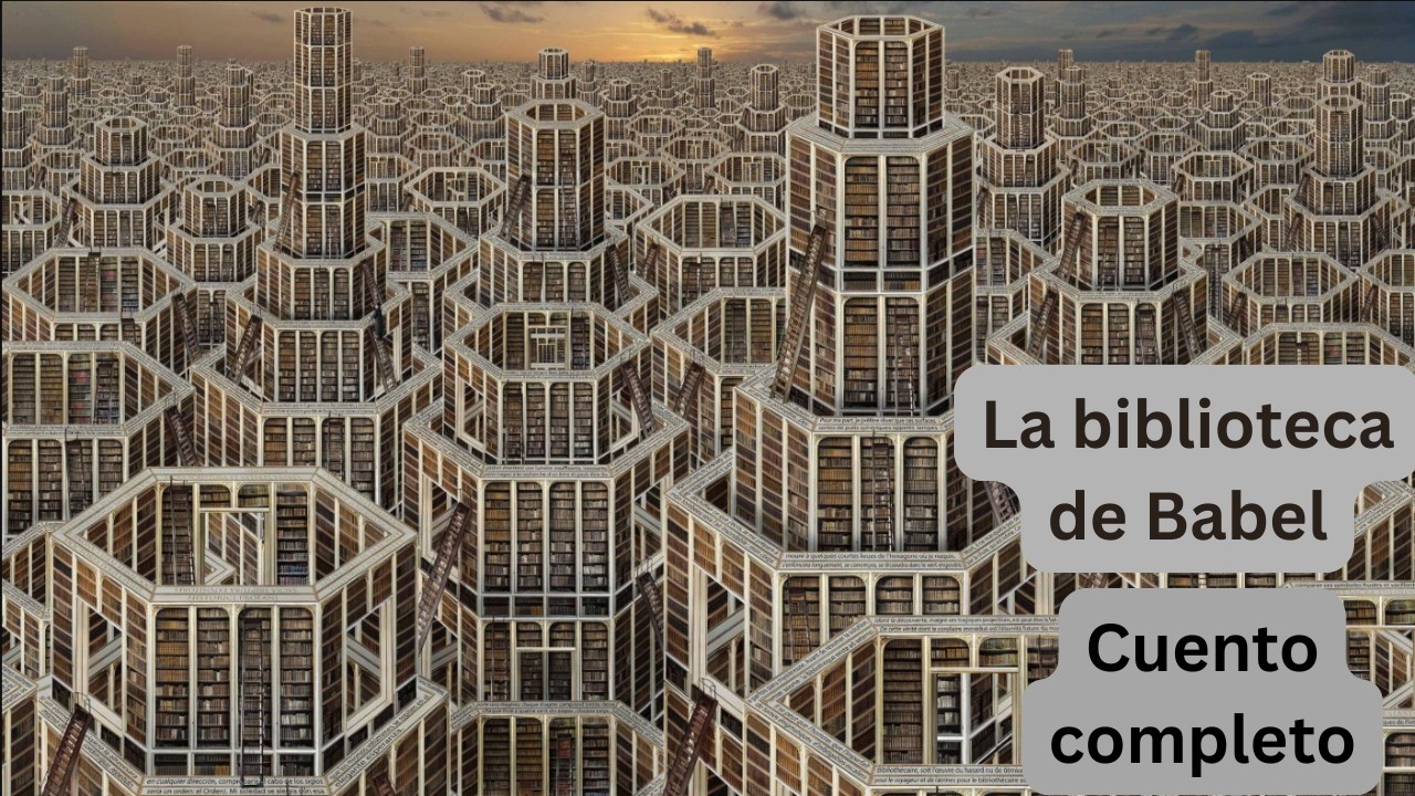 La biblioteca de Babel- Jorge Luis Borges - Cuento Completo