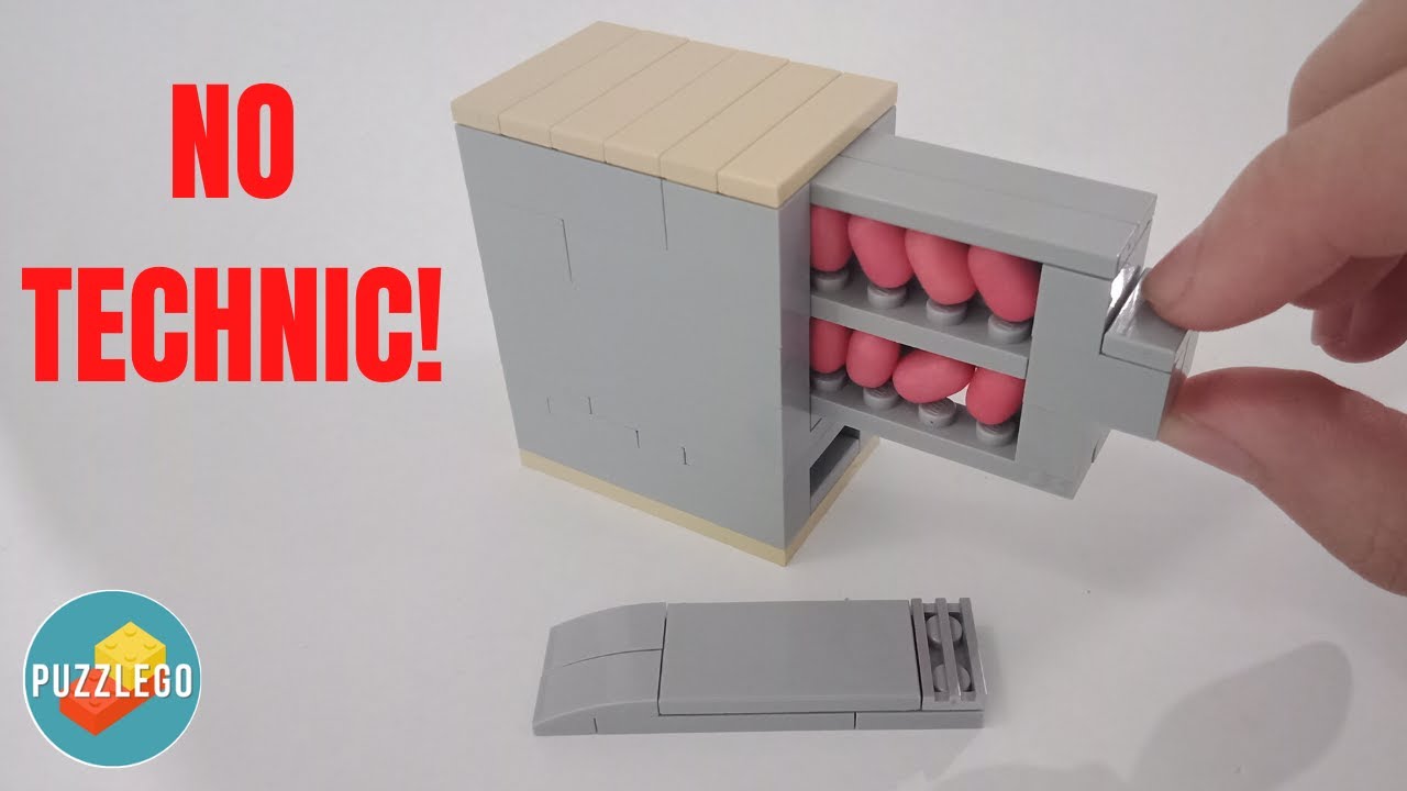 How to make LEGO safe with KEY - no technic!