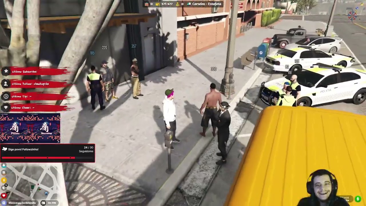 Jordelândia GTA V RP Era para ser festa e foi um aparato!