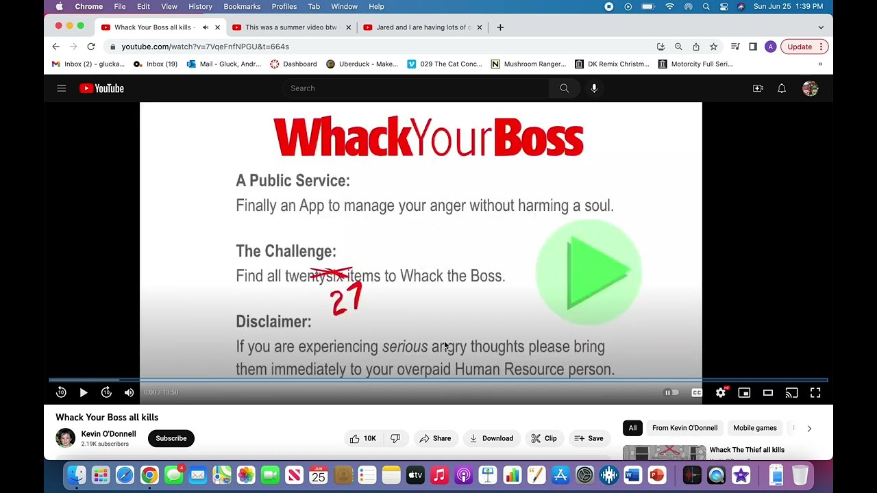 YouTuber Bloopers 158 but Whack your boss smacks them with a lamp and a mug
