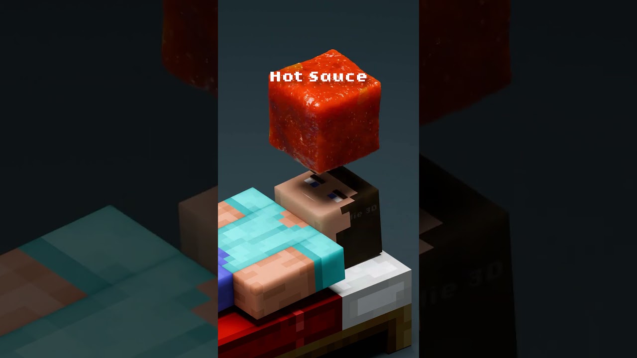 Minecraft Steve Vs Satisfying Real Life Fluid Simulations