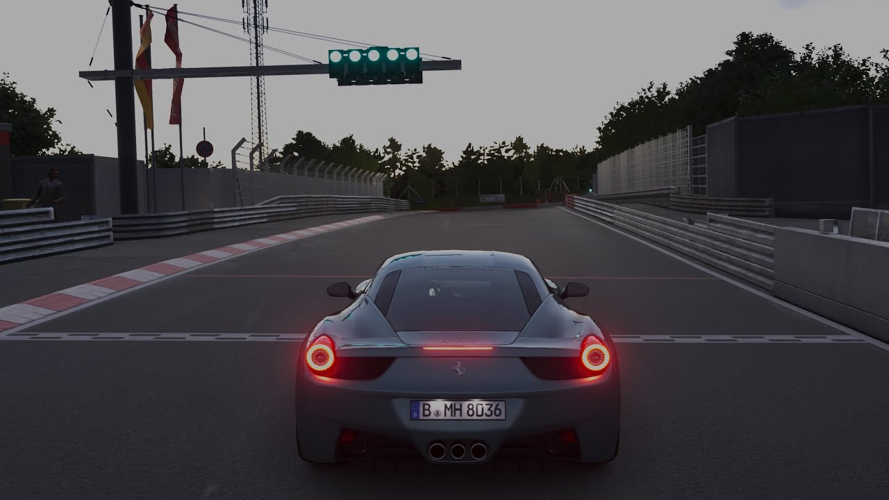 Gran Turismo 7 - Ferrari 458 Italia '09 Gameplay on The Nurburgring.