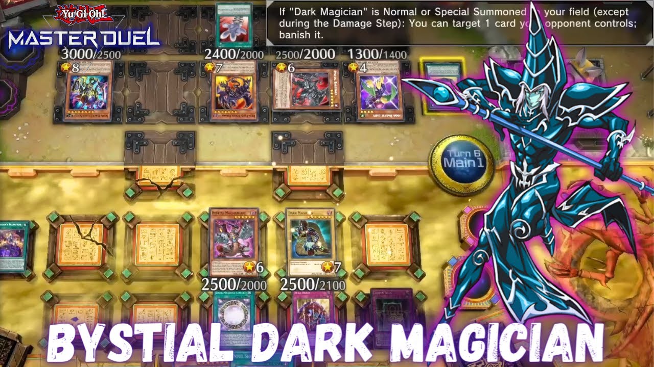 Winstreak Rampage! Bystial Dark Magician Deck Master Duel | YGO