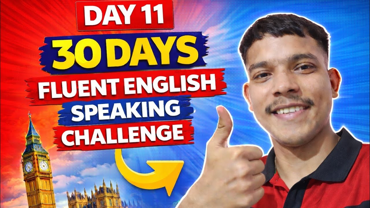 Day 11 🚀 | 30 Days English Speaking Challenge 🗣️ | Technology in Our Life 💻📱