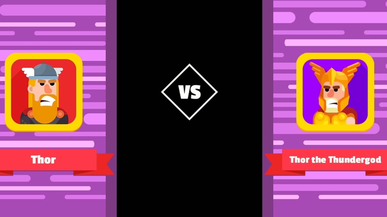 Bowmasters - Thor Vs Thor the thundergod gameplay