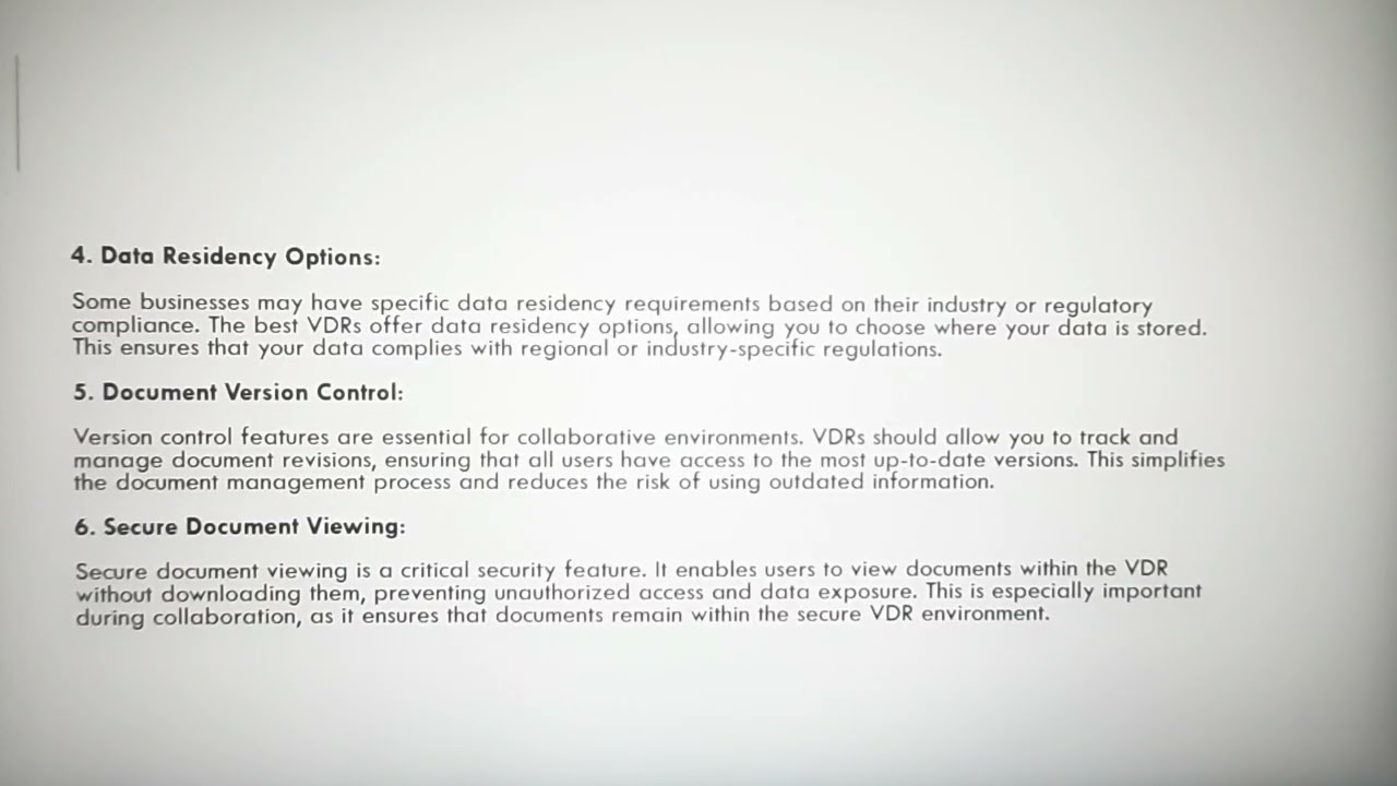 The Best Virtual Data Room With Minimal Risk