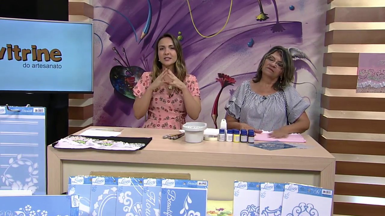 Pintura com estêncil por Lili Negrão - 18/01/2018 - Mulher.com