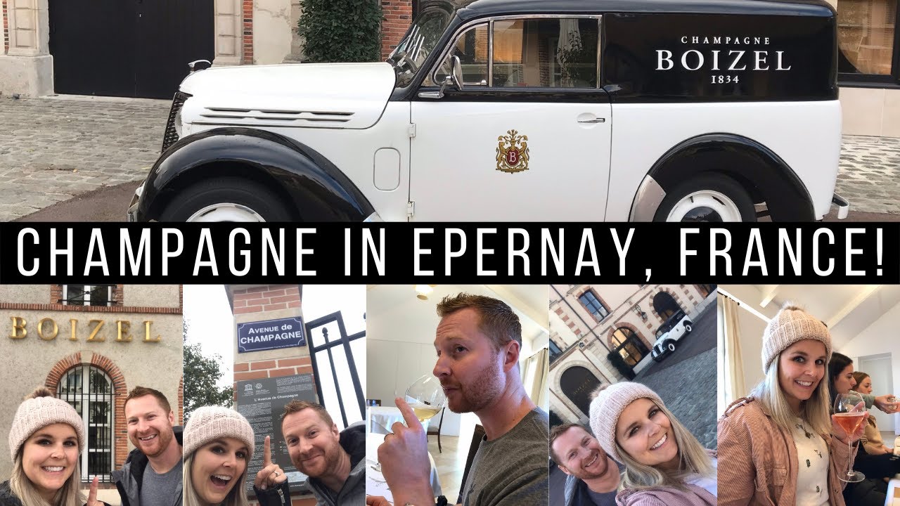 Champagne in Epernay, France! | Boizel Champagne Tour!