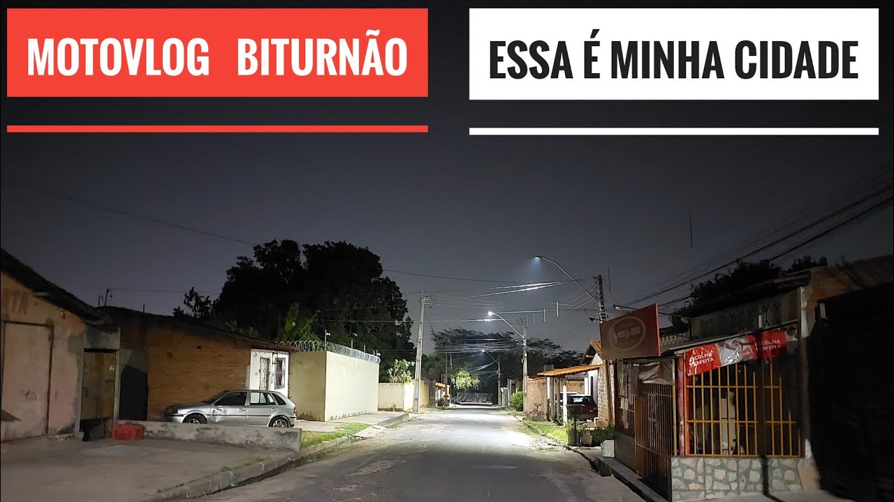 Motovlog:em dois horários, essa é a minha cidade.