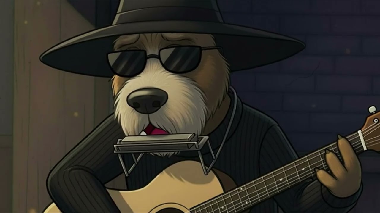 Harmonica blues with resonator guitar and some duels