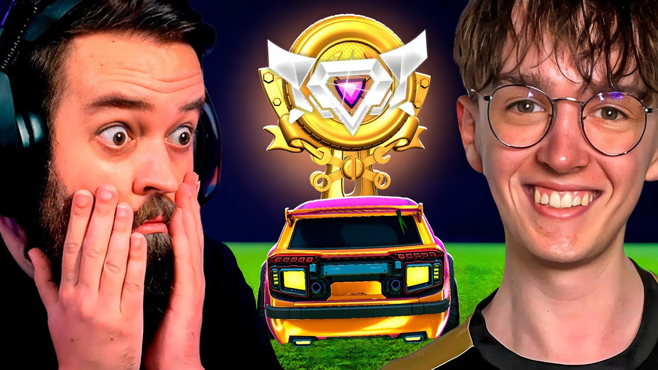 AYUDO AL ABUELO ROSDRI A CONSEGUIR EL TITULO MAS COMPLICADO DE ROCKET LEAGUE