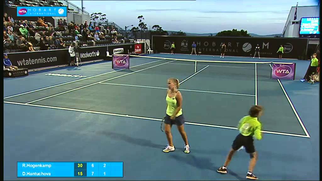 Richel Hogenkamp v Daniela Hantuchova: Full-match replay (1R) - Hobart International 2015