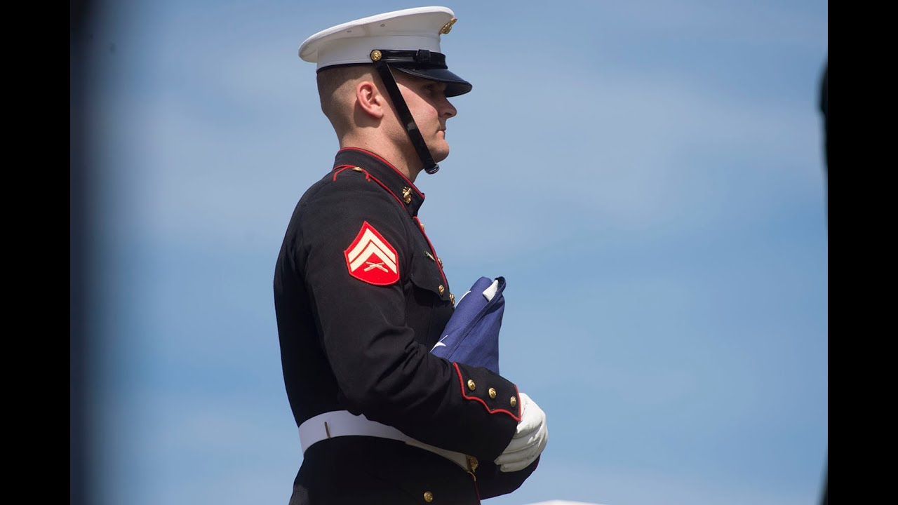 Full military honors for First Lt. Alexander 