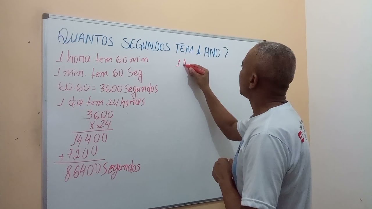 QUANTOS SEGUNDOS TEM UM ANO?