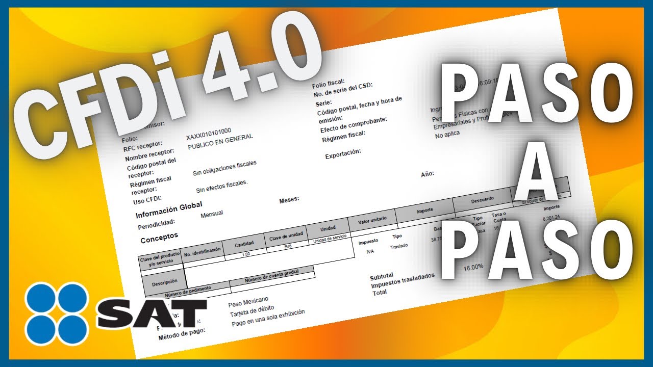 Cómo HACER una FACTURA ELECTRÓNICA en el SAT | RÁPIDO