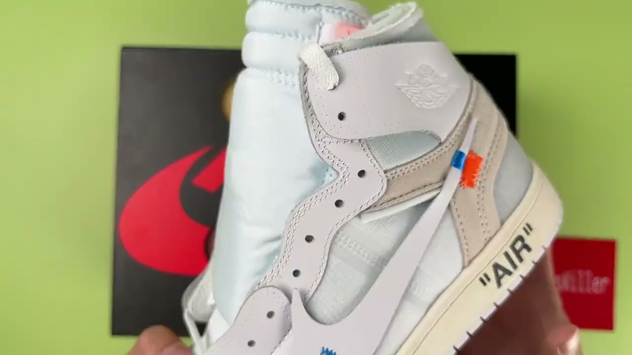 Virgil Abloh Archive x Jordan 1 High OG 'Alaska' 2026 (AA3834-100)