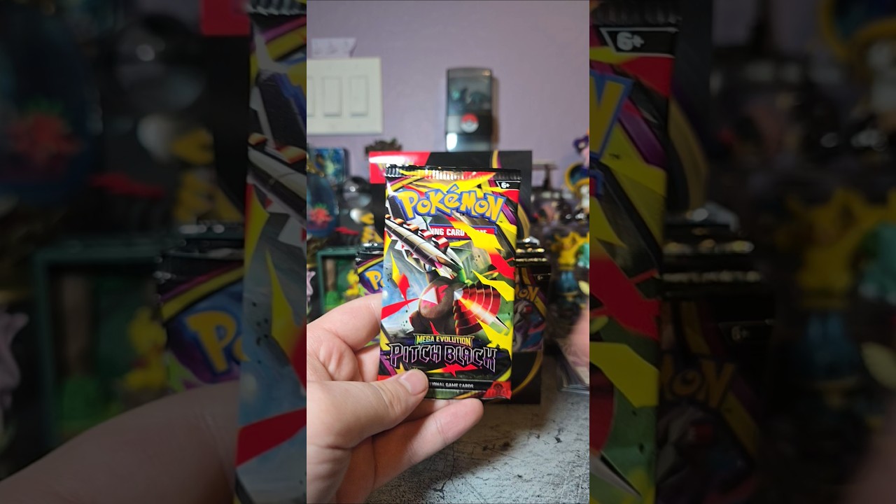 Day two of opening up our Pitch Black packs #pokemon #pokemonchannel #asmr #fyp #pitchblack