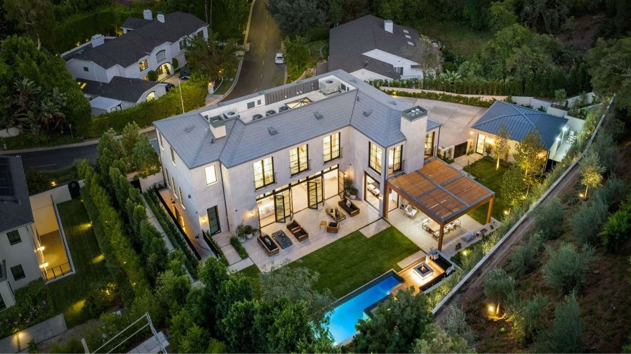 This $23,995,000 Beverly Hills Mansion designed for large-scale entertaining