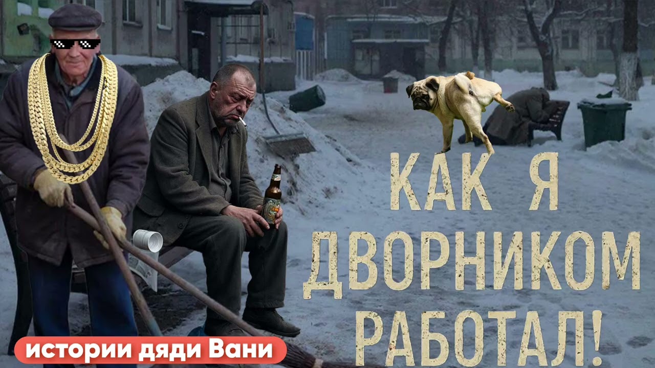 Иду ДВОРНИКОМ работать 🫩 Что было дальше? Истории из жизни дяди Вани.