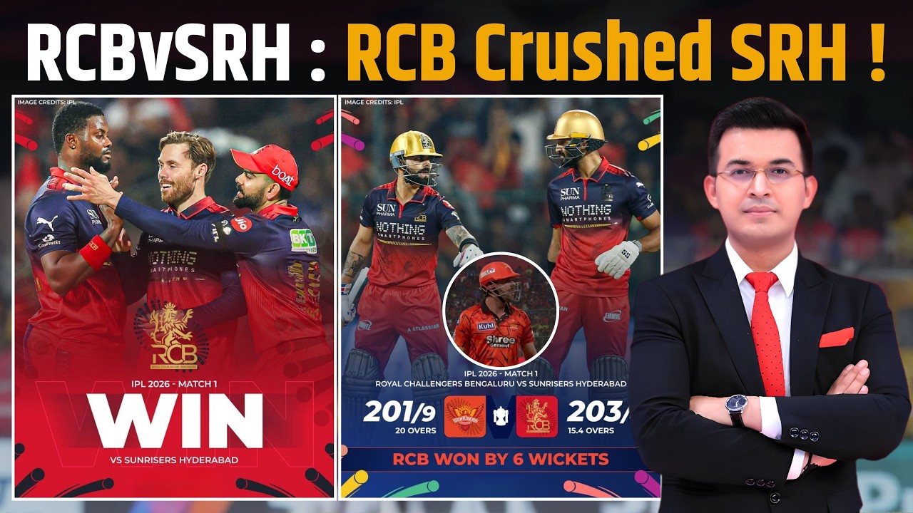 RCB vs SRH : Defending champions RCB cruise to 6-wicket win over SRH as Kohli, Padikkal shine