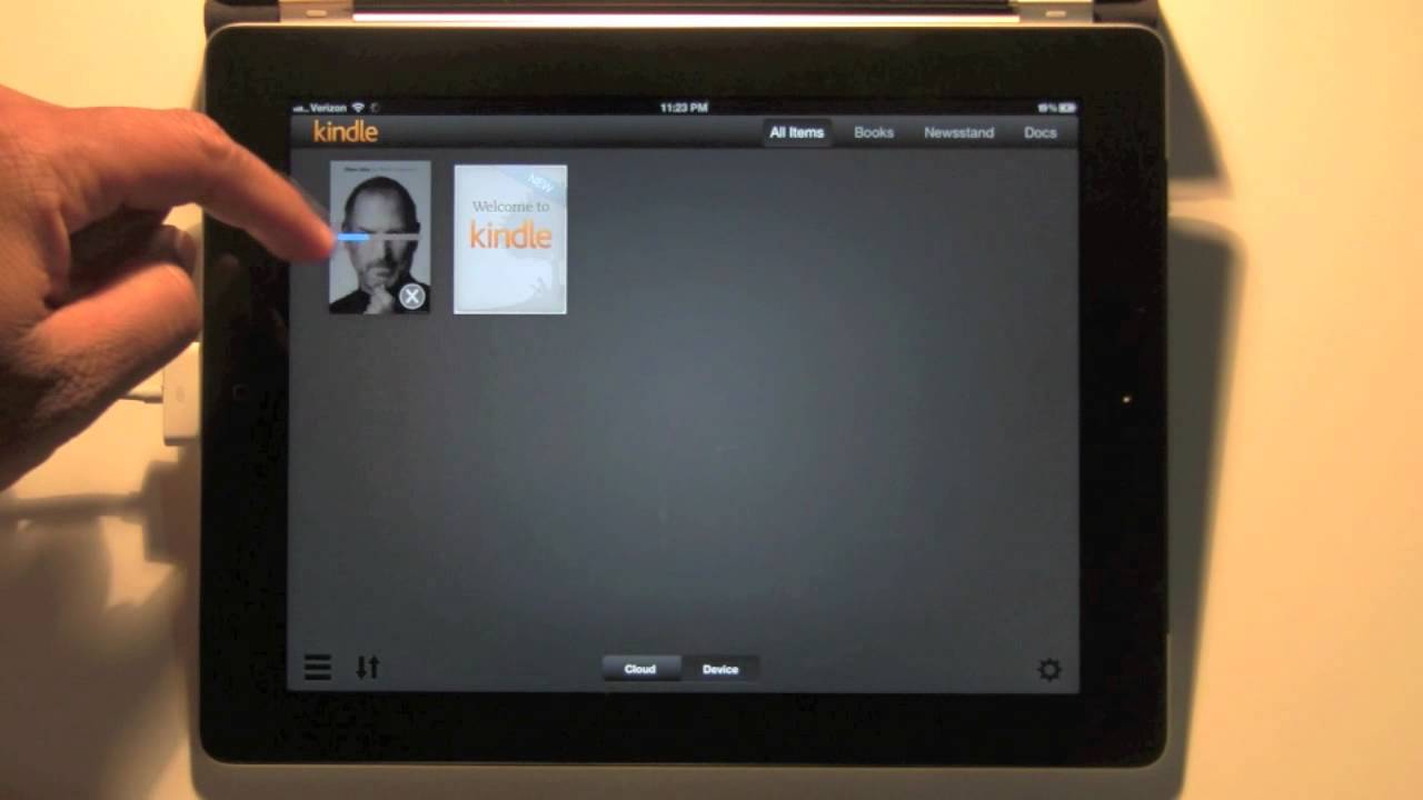 Приложение Kindle на iPad для начинающих | H2TechVideos
