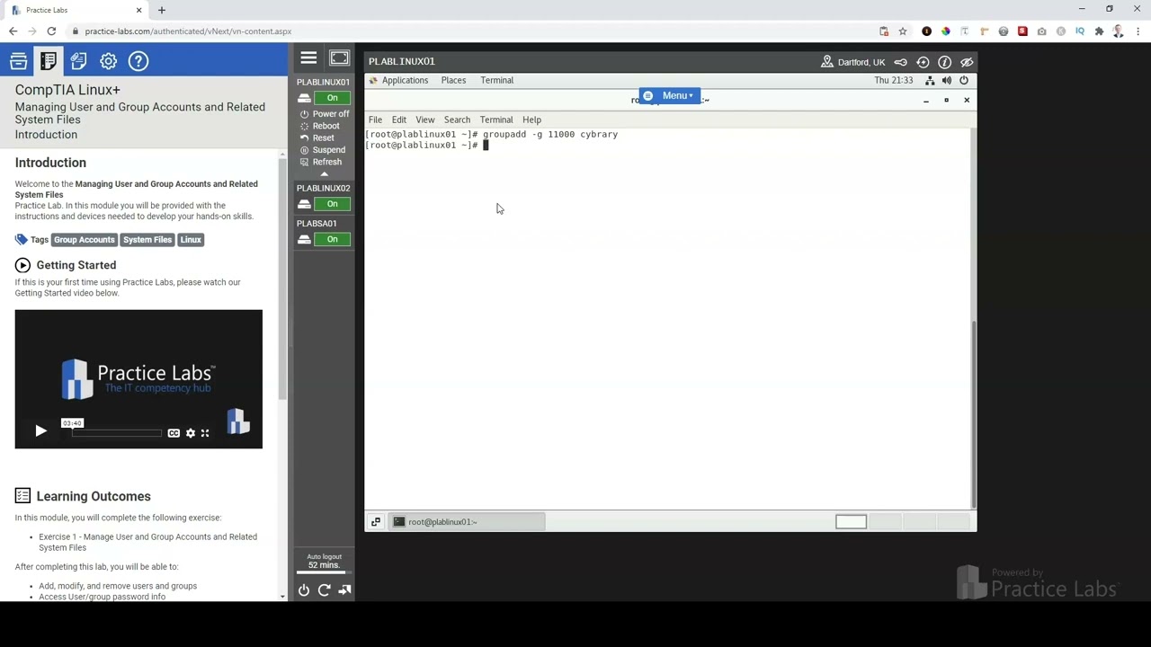 Linux Creating Users and Groups Demo