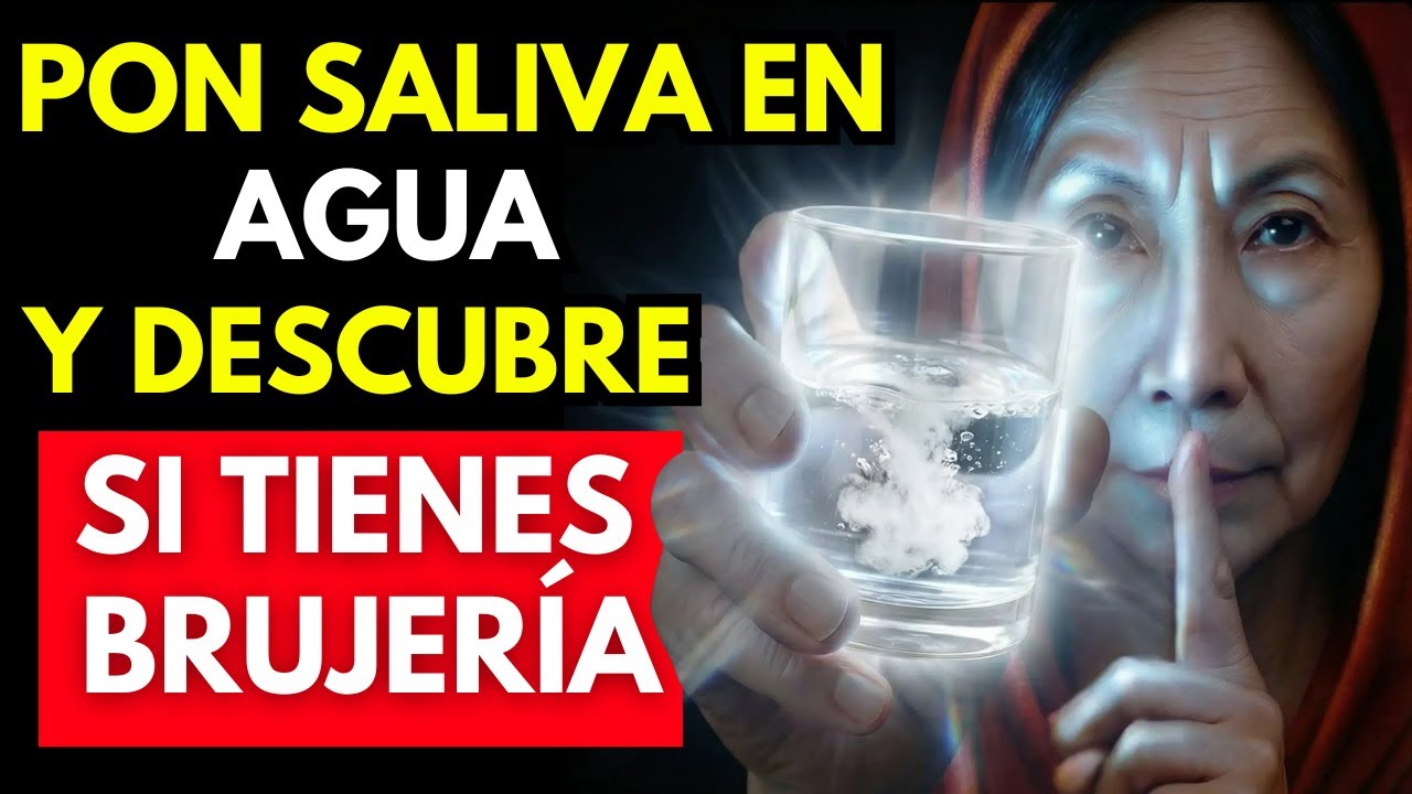 Pon Tu SALIVA en Agua y Devuelve la Brujer&iacute;a y el Mal a Tus Enemigos | Ritual ancestral