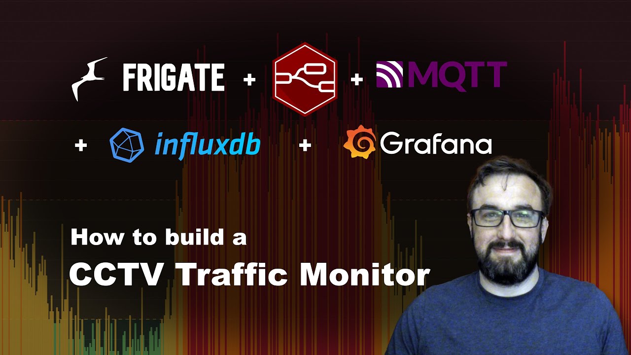 Интеллектуальный мониторинг трафика с Frigate, MQTT, Node-RED, InfluxDB и Grafana!