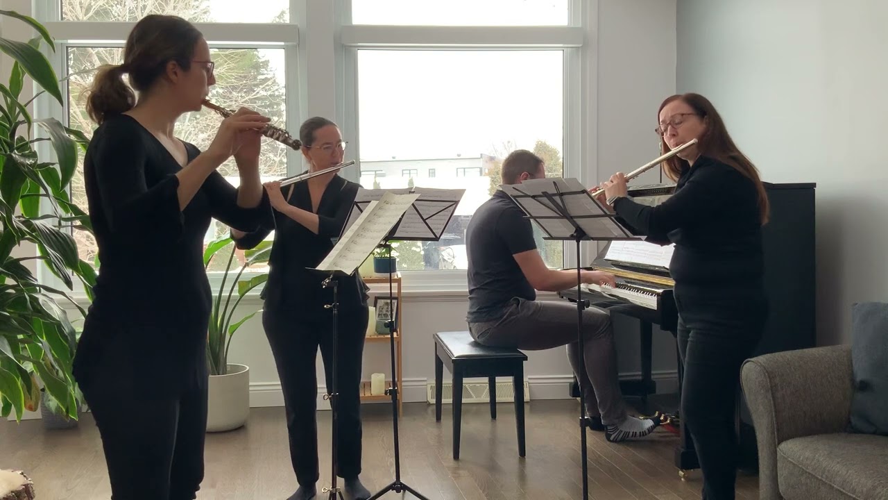 Spanish Rondo for flute trio and piano - L. Ostransky