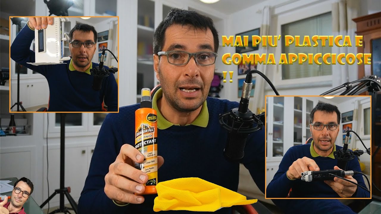 Mai più PLASTICA e GOMMA appiccicose