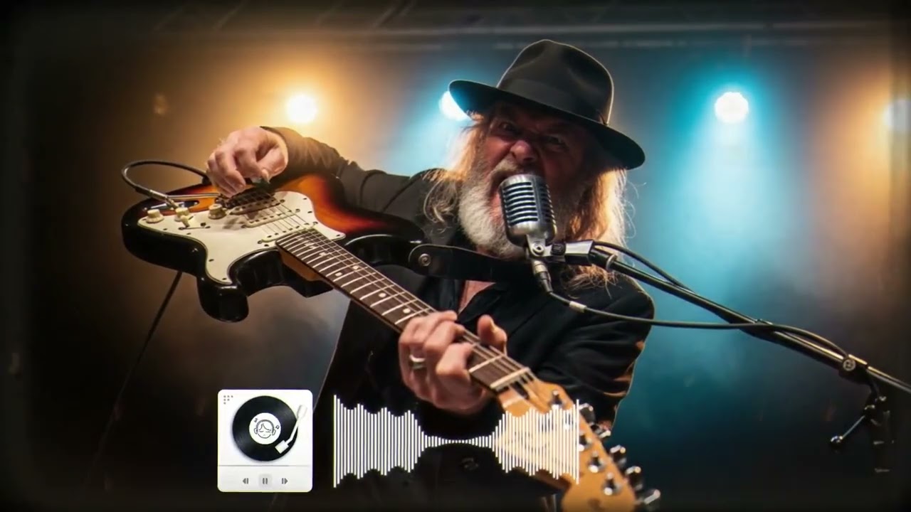 Jimi Hendrix, Eric Clapton, SRV, Gary Moore, ZZ Top 🔥 Classic Blues Rock Vocals & Guitar Riffs 🎸🎤
