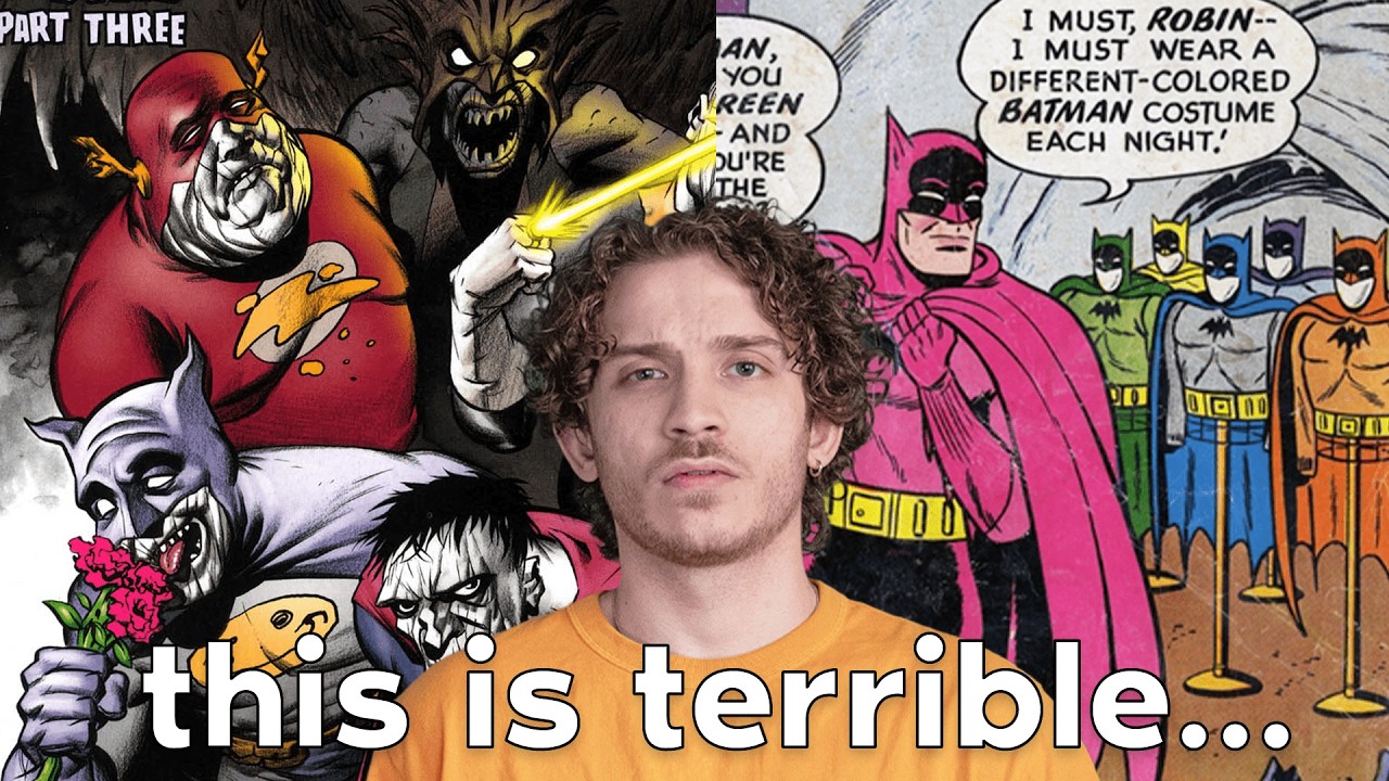 ХУДШИЕ сюжетные линии DC Comics