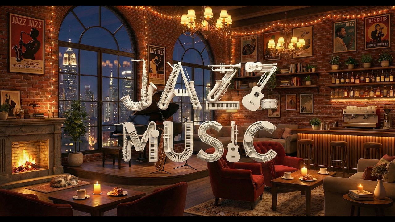 Red Night Lounge Jazz – Calm & Cinematic Cafe Music (62 BPM)