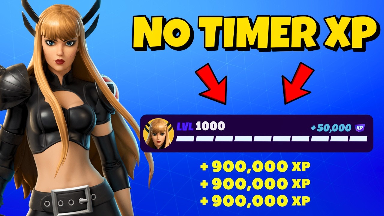 *BEST* AFK FAST Fortnite XP Glitch Map To Help LEVEL UP FAST In Chapter 7!