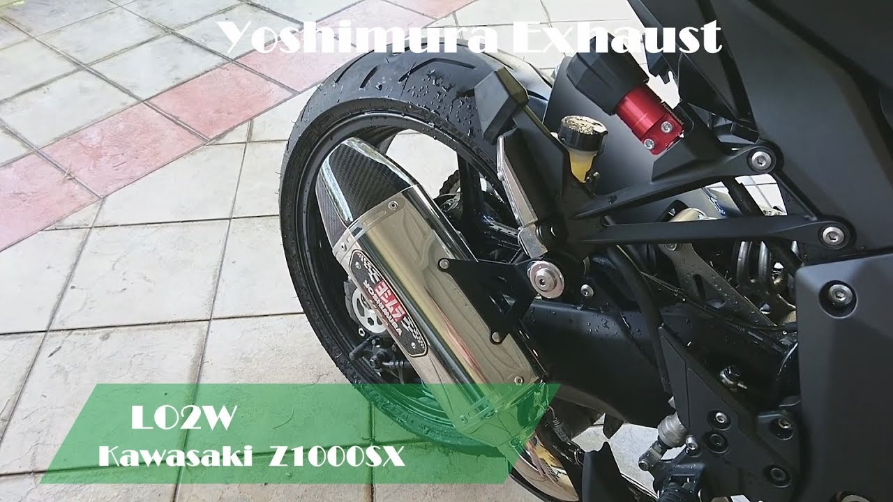 Top 9 Full Exhaust Sound Kawasaki Z1000SX / Akrapovic, LeoVince, MIVV, Yoshimura, GPR