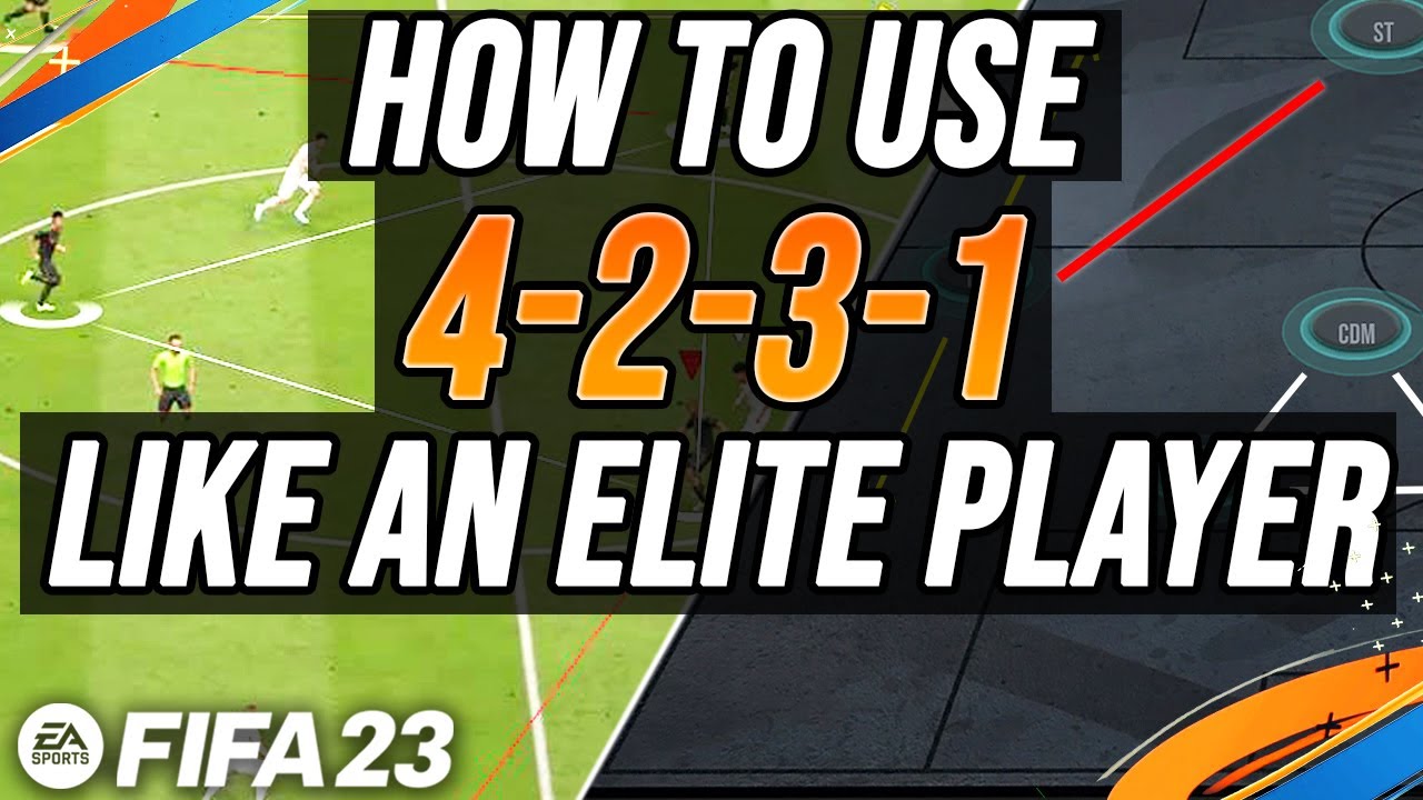 FIFA 23 - How To Attack/Defend in 4231 Like A Pro Elite / Rank 1 Player (GAMEPLAY TUTORIAL)