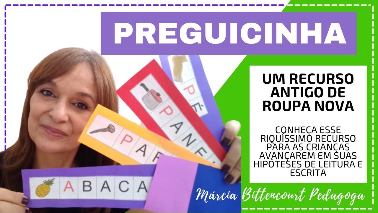 PREGUICINHA NA PERSPECTIVA DA APRENDIZAGEM