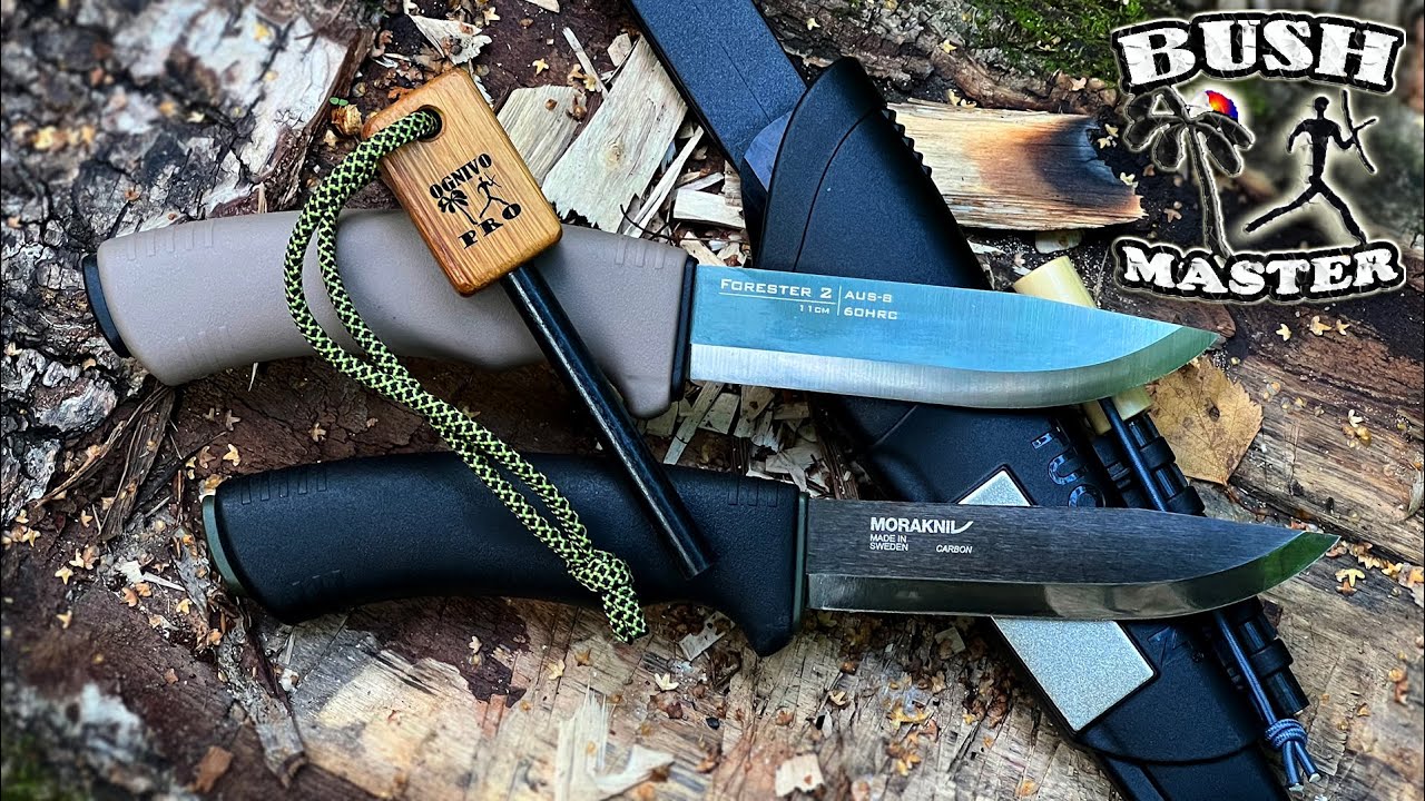 Китай против Швеции. Нож Tuotown Forester 2 против Mora Bushcraft Black.