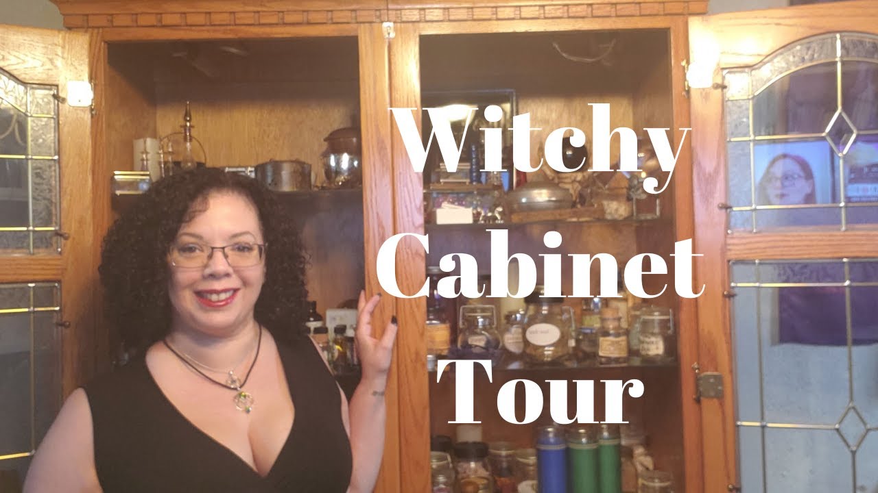 Witchy Cabinet Tour